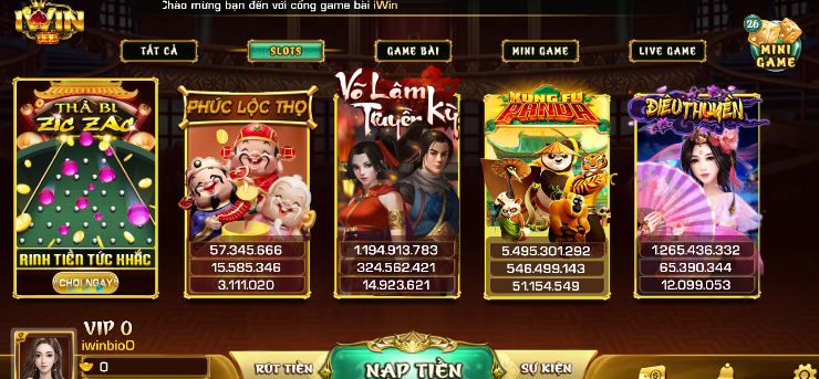 Các tính năng chính của trang web chơi game 84Win Palace uy tín - 84Win
